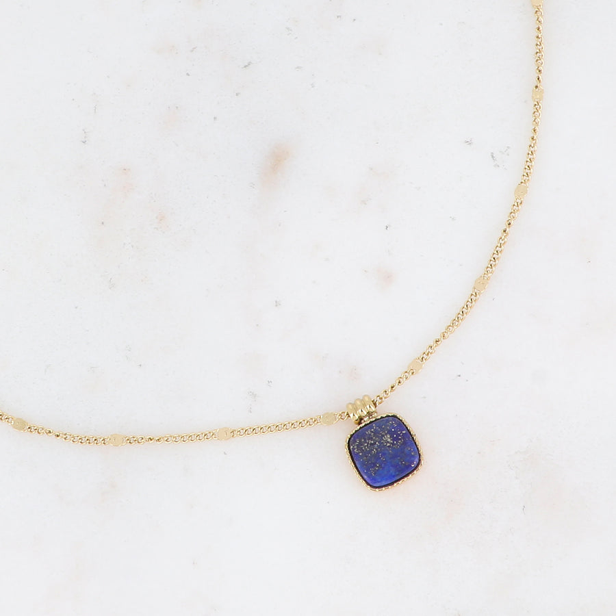 LIANA LAPIS LAZULI  WATERPROOF HEALING NECKLACE